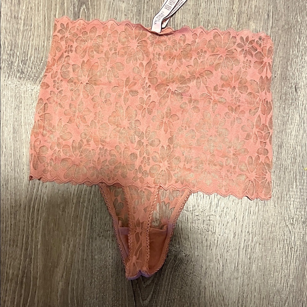 Victoria's Secret Mauve Lace Panty